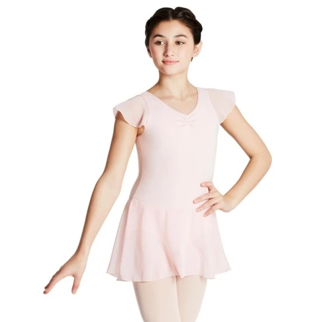 Capezio haljina s lepršavim rukavima, triko sa suknjicom Capezio haljina s lepršavim rukavima, triko sa suknjicom