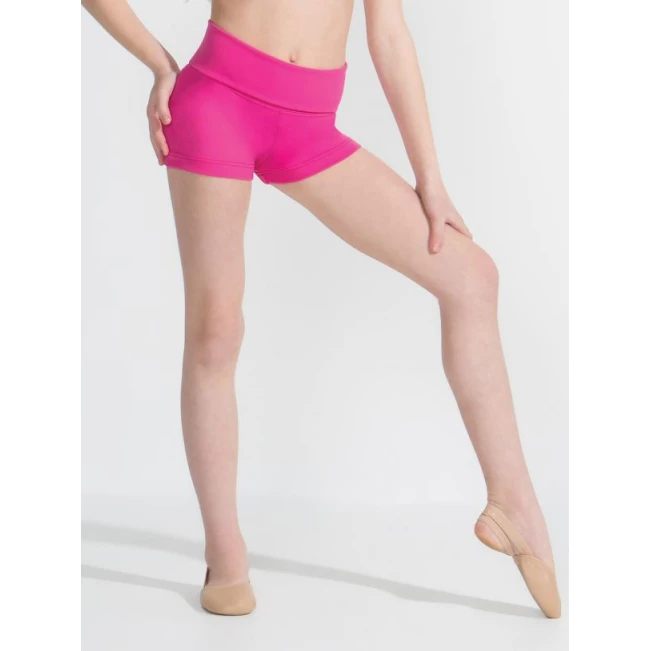 Capezio Foldover Boyshort, dječje kratke hlačice - Crna Capezio Foldover Boyshort, dječje kratke hlačice - Crna