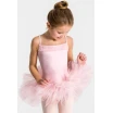Capezio Ruffle Yoke, dječji triko s tutu suknjicom - Ružičasta Capezio