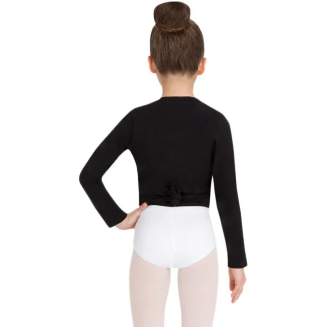 Capezio Tactel wrap top, dječji top za zagrijavanje