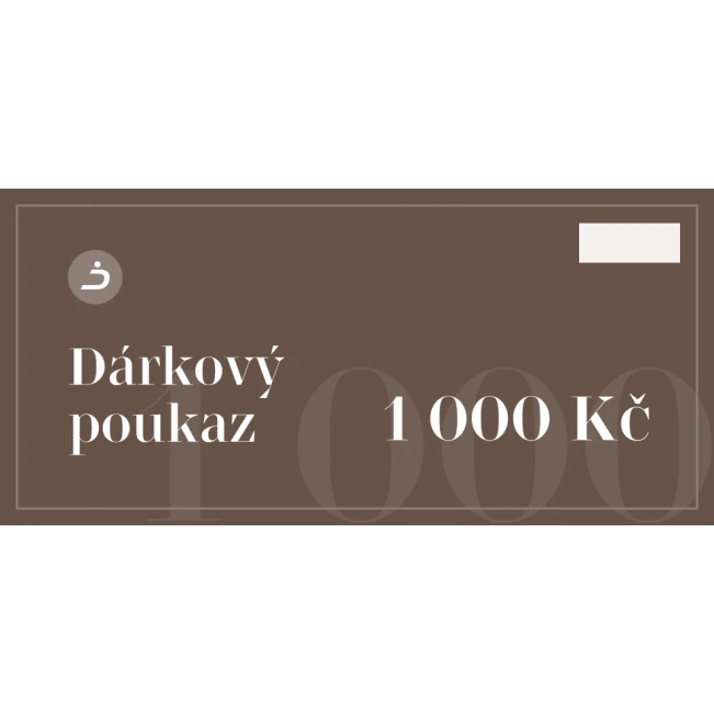 Poklon bon 1000 Kč
