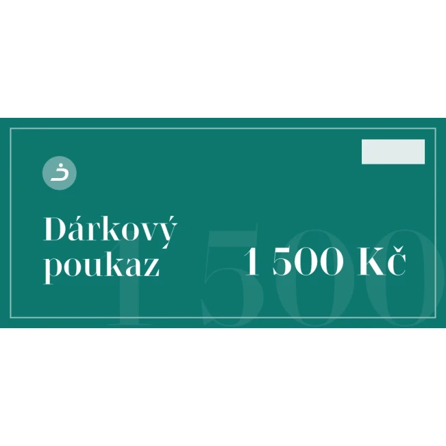 Poklon bon 1500Kč