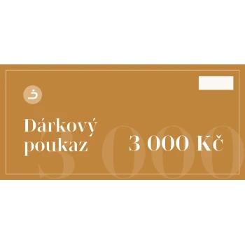 Poklon bon 3000 Kč