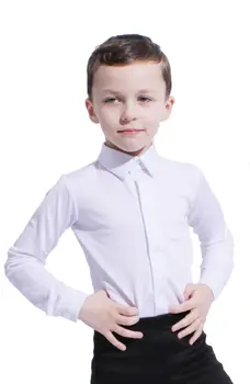 Košulja, body za standardne plesove basic za dječake