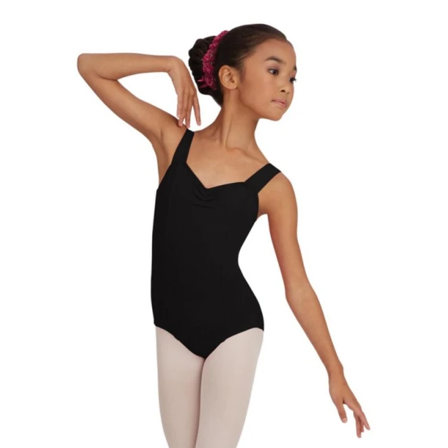 Capezio Wide Strap Leotard, dječji triko s širokim naramenicama Capezio Wide Strap Leotard, dječji triko s širokim naramenicama