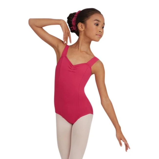 Capezio Wide Strap Leotard, dječji triko s širokim naramenicama Capezio Wide Strap Leotard, dječji triko s širokim naramenicama