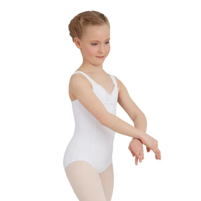 Capezio Wide Strap Leotard, dječji triko s širokim naramenicama Capezio Wide Strap Leotard, dječji triko s širokim naramenicama