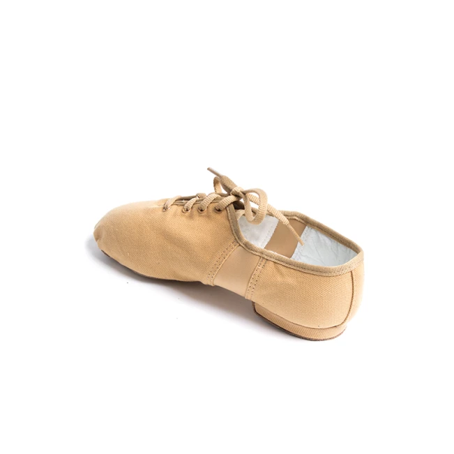 Sansha Tivoli JS3C, platnene jazz cipele - Telena tan Sansha Sansha Tivoli JS3C, platnene jazz cipele - Telena tan Sansha